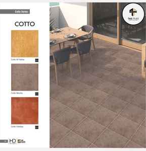 Série Cotto - Carreaux en céramique modernes - Utilisation intérieure et extérieure - Carreaux de sol et de mur résistants aux acides et antidérapants - Product Image 2