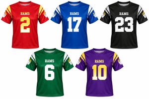 Camiseta de Fútbol Personalizada con Nombre y Número, Camiseta Deportiva de Manga Corta, Venta Caliente - Product Image 6