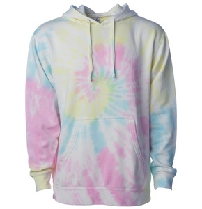 Sudadera con Capucha para Hombre, de Alta Calidad, con Logotipo Personalizado, Estampado Tie-Dye, Mezcla de Algodón y Forro Polar, Transpirable, Ligera, Lisa, en Oferta - Product Image 1