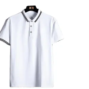 Custom Designer Logo 100% polyester Doodle All Over Print Sublimation Lisle Self Collar Men Performance Golf Polo N