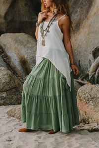 Blusa Calypso de Algodón Estilo Boho para Mujer, Ropa de Playa Ligera para Verano, Camisa Étnica de Talla Grande - Product Image 2