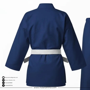 Kimono de karaté Premium Mawra 100 % coton pour Kata et Kumite – Tenue d'entraînement durable et personnalisable pour adultes - Product Image 5