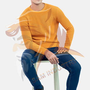 Pulls tricotés tendance pour l'hiver, vêtements d'extérieur, vente en gros, sur mesure, à manches longues, anti-plis - Product Image 5