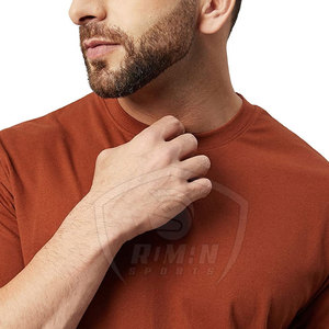 Servicio OEM, Camiseta Extra Grande de Algodón para Hombre, 100% Algodón, Venta al Por Mayor a Bajo Precio, Camisetas Extra Grandes para Hombre - Product Image 5
