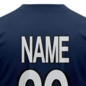 Camiseta de Béisbol Personalizada para Hombre, Color Azul Marino Degradado, con Botones, Transpirable, Uniforme de Softbol, Camiseta Deportiva para Juegos - Product Image 6