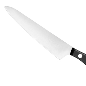 5.5 Inch Fine Edge Prep <b>Knife</b> Silver Blade Curved Black Riveted Handle Kitchen Tool for Fruit Vegetable <b>Slicing</b> Dicing Food Prep - Product Image 4