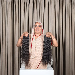 Extensions de cheveux humains cambodgiens 100% luxe, bouclées, cuticules alignées, douceur soyeuse, sans produits chimiques, double trame, à vendre - Product Image 5