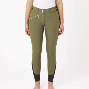Ladies Silicone Full-Seat Horse Riding Breeches Quick-Dry Breathable <b>Equestrian</b> Leggings - Product Image 1