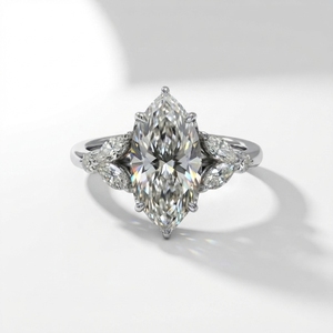 Elegant PT950 Platinum <b>Diamond</b> <b>Ring</b> for Women Simple Design IGI Certified Engagement Wedding Band Luxury Fine Jewelry Gift - Product Image 1