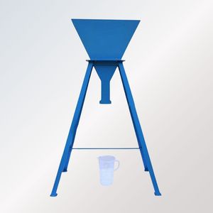 Appareil d'essai de fluideabilité du béton Blue V Funnel pour laboratoire et chantier - Product Image 3
