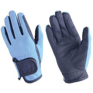 Gants d'hiver pour enfants, en cuir, à deux tons, pour le cyclisme, avec fermeture à cordon, pour tous les jours - Product Image 1