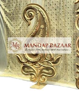 Elegante panel lateral de material de fibra para decoraciones de boda duraderas - Product Image 2