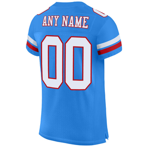 เสื้อฟุตบอลอเมริกันคุณภาพดี ออกแบบเองได้ 100% สำหรับผู้ชาย แขนสั้น พิมพ์ลายด้วยเทคนิค Sublimation - Product Image 2