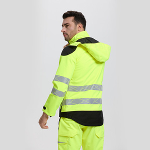 Traje de Seguridad para la Construcción, Suministro de Fábrica Personalizado, Fabricante de Ropa de Trabajo de Algodón Ignífuga para la Industria - Product Image 2