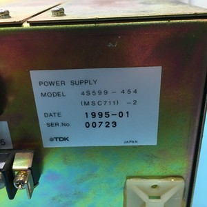TDK แหล่งจ่ายไฟ4S599-454 (MSC711)-2, 166836-อุปกรณ์เซมิคอนดักเตอร์มรดกระดับโลกและชิ้นส่วนที่ - Product Image 5