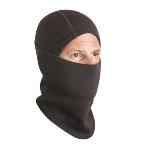 Unisex Black Knit Balaclava 100% Polyester Outdoor Face <b>Cover</b> for Adults 56-58CM <b>Head</b> Circumference - Product Image 6