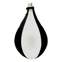 Sac de vitesse d'entraînement en cuir véritable pour la boxe, le MMA et le Muay Thai, professionnel, pour améliorer la vitesse de frappe, OEM, vente en gros