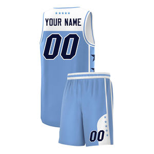 Uniformes de Baloncesto Personalizados al por Mayor para Clubes Deportivos y Ligas, con Sublimación Duradera y Opción de Talla Personalizada - Product Image 2