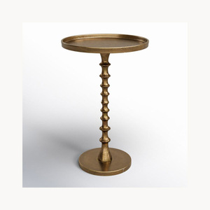 Table d'appoint en métal personnalisée moderne, élégante, nouvelle arrivée, table d'appoint en aluminium, nouveau design, meubles décoratifs pour la maison - Product Image 1