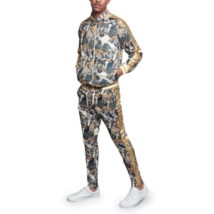 Ensemble de survêtements décontractés d'hiver pour hommes grandes tailles, 100 % coton, motif uni, respirant, séchage rapide, polaire légère - Product Image 4