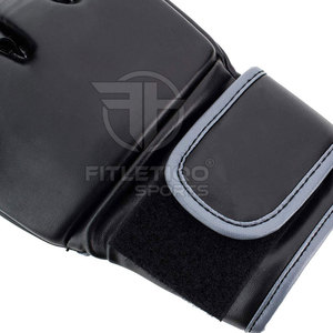 Gants de MMA en cuir légers et respirants sur mesure avec fermeture auto-agrippante - Gants d'entraînement FITLETIQO SPORTS pour adultes - Product Image 4