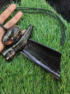 Buffalo Horn <b>Statement</b> <b>Necklace</b> Ethically Sourced Adjustable - Product Image 6