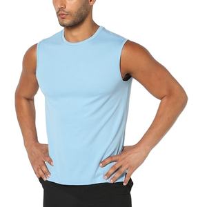 Camiseta Deportiva sin Costuras para Hombre, Unisex, OEM, Transpirable, de Poliéster, de Secado Rápido, con Logotipo Personalizado, Chaleco de Malla - Product Image 1