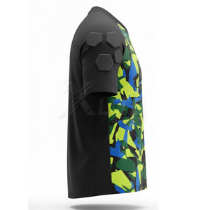 เสื้อผู้รักษาประตูฟุตบอลคุณภาพสูงสำหรับผู้ชายไซส์ใหญ่ แขนสั้น น้ำหนักเบา ระบายเหงื่อได้ดี - Product Image 6