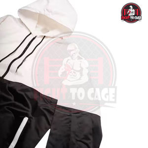 ชุดเซ็ตเสื้อแจ็คเก็ตกันลมสีขาวดำรุ่นใหม่ล่าสุด น้ำหนักเบา ผลิตตามสั่ง สำหรับผู้ชาย ทำจากไนลอนคุณภาพสูงสุด ไซส์ใหญ่พิเศษ - Product Image 4