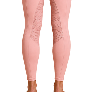 Leggings d'équitation rose clair pour femmes, pantalon d'entraînement équestre taille haute, pantalon d'équitation extensible, vêtements de sport confortables - Product Image 3
