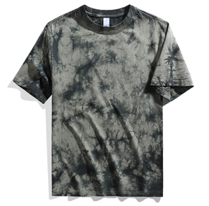 เสื้อยืดคอตตอน 100% แขนสั้น ลายมัดย้อม สไตล์วินเทจ คอกลม เสื้อผ้าผู้ชาย ไซส์ใหญ่ เสื้อเชิ้ตผู้ชาย มีสินค้าพร้อมส่ง - Product Image 2