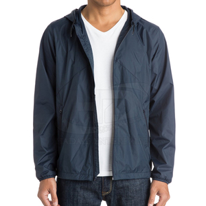 Oem Autumn Nylon Blue <b>Mens</b> Sports Custom Windbreak Running <b>Jacket</b> Windcheater /hooded Windbreaker <b>Jacket</b> <b>for</b> <b>Men</b> - Product Image 6
