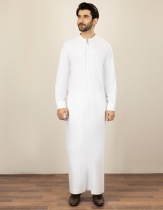 <b>Mens</b> Islamic Robe Loose Fit Long Sleeve Traditional Clothing For Everyday Comfort <b>Mens</b> Traditional Muslim Juba - Product Image 6