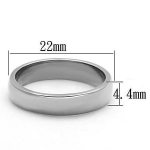 TK1375 High Polished Stainless Steel <b>Ring</b> No Plating and Stones Dishes & <b>Plates</b> - Product Image 2