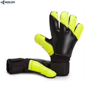 Gants de gardien de but en PU respirant de haute qualité, avec forte adhérence, protection des doigts et du pouce, fermeture à enfiler personnalisable, sur mesure - Product Image 5