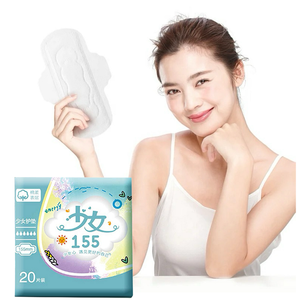 Serviettes hygiéniques en coton doux avec couche supérieure confortable pour usage quotidien - Product Image 4