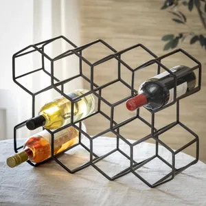 Support décoratif en métal fait main pour bouteilles, idéal pour l'intérieur de fermes modernes – Seau à glace rond en métal, durable et étanche, style ferme. - Product Image 5