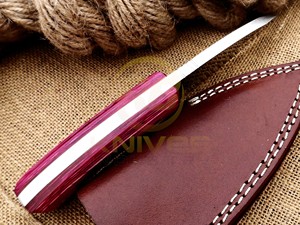 Cuchillos RB, Cuchillo de Caza y Camping de Acero al Carbono con Hoja Fija Personalizada, Mango de Resina de Espiga Completa, Garantía de 3 Años, Tamaño Personalizado OEM - Product Image 5