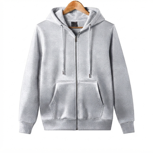 hoodies men men's High Quality Men's Hoodies Full <b>Zip</b> up Custom Print logo Hoodie for Man and WomenTrendy new product-Street - Product Image 4