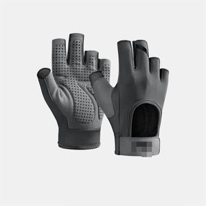 Unisex Breathable PU Material Weightlifting Gym <b>Gloves</b> Customized New Design High Quality Low MOQ Reasonable Bodybuilding Sports - Product Image 2
