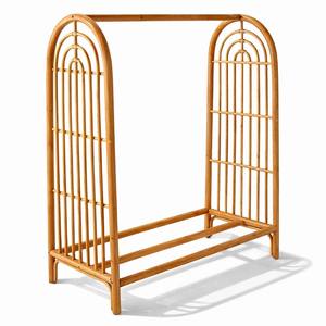 Porte-vêtements en rotin tressé pour enfants, présentoirs à vêtements en rotin naturel, excellent choix pour la vente en gros - Product Image 1