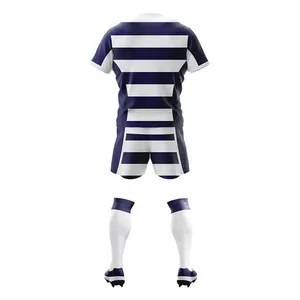 Conjunto deportivo de verano para hombre con estampado geométrico azul, camiseta y pantalones cortos con tejido de punto de secado rápido para el verano. - Product Image 4