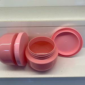 Pot en plastique personnalisé de 250ml pour gommage de crème pour le corps et emballage de revitalisant pour cosmétiques pot en PET pot de crème couleur personnalisée - Product Image 2