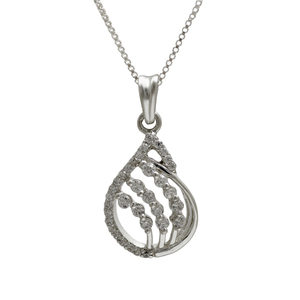 Juego de Joyería de Lujo en Plata de Ley 925 con Baño de Oro y Moissanita, Collar y Aretes para Mujer, Regalo de Boda - Product Image 3