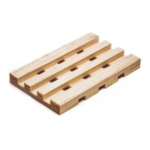 Solid Wood & for Soap Dish Holder with Drain Grooves Durable Modern Accessory for Everyday Use in Bathroom Interiors - Product Image 6