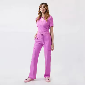 Nuevo Estilo, Diseño de Moda, Uniformes Médicos Unisex para Enfermería, Conjuntos de Uniformes Quirúrgicos de Lona de Secado Rápido y Transpirables, Uniformes Personalizados con Logotipo - Product Image 6
