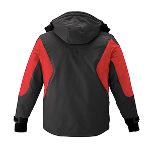 Chaqueta de Motocicleta con Capucha y Bloques de Color para Hombre, con Cierre de Cremallera y Múltiples Bolsillos, Resistente al Viento, para Invierno - Product Image 5