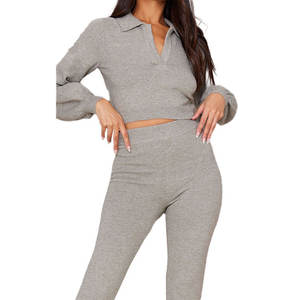 Conjunto de Yoga de 2 Piezas al por Mayor para Mujer, Ropa de Gimnasio de Alta Calidad con Impresión Personalizada, Ligera - Product Image 4