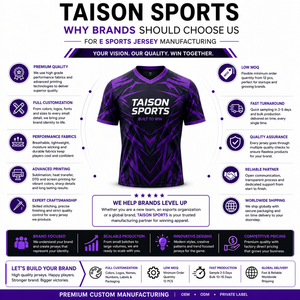 Maillot d'e-sport pour homme 180 GSM en polyester premium effet œil-de-perdrix marron et noir avec empiècements latéraux géométriques, logo personnalisé par sublimation, tenue d'équipe - Product Image 5
