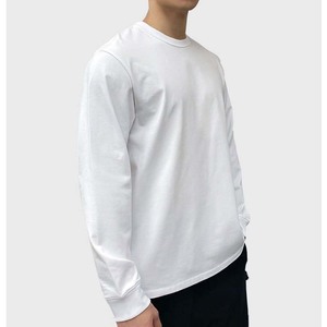 Camiseta Personalizada para Hombre, Cuello Grueso, 100% Algodón, Tejido Pesado, Corte Regular, Cuello Tejido, Antiarrugas, Estilo Casual Elegante - Product Image 6
